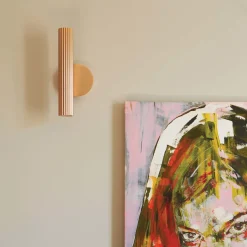 Lustrin Pink Champagne Sconce by Isacco Brioschi