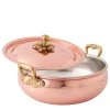 Luxury Copper Vegetable Pot With Lid