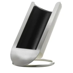 Luxury Hammered Silver-Plated Brass Wine Chiller by I. Harari