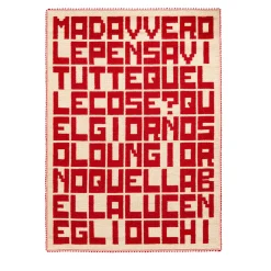 Ma Davvero? Red Tapestry