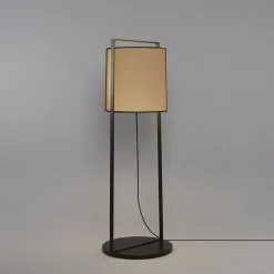 Macao Tall Beige Floor Lamp by Corrado Dotti