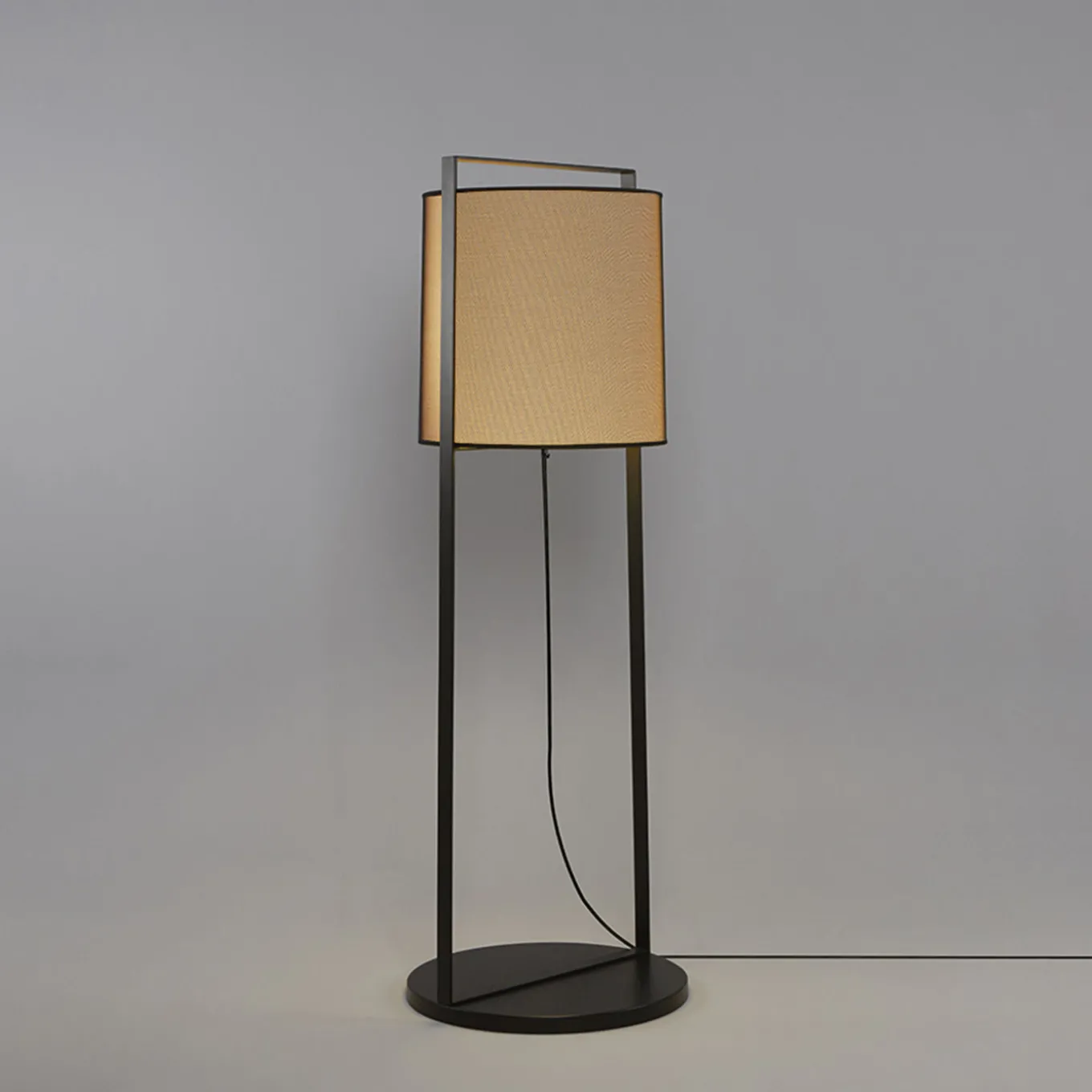Macao Tall Beige Floor Lamp by Corrado Dotti