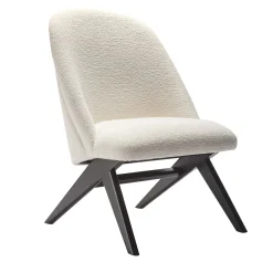 Macao White High Lounge Chair by Studio Livoni