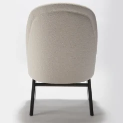 Macao White High Lounge Chair by Studio Livoni