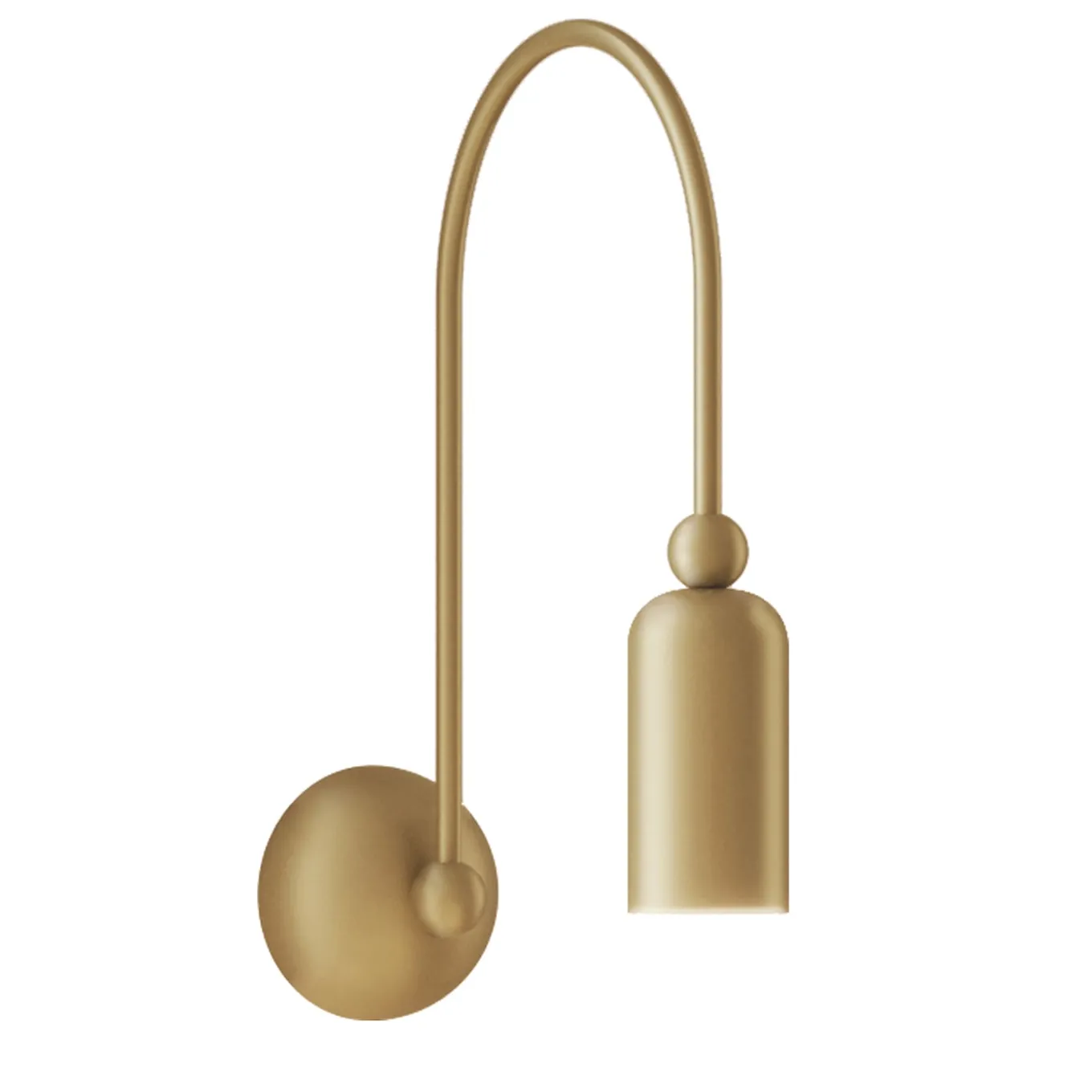 Madame Natural Brass Wall Lamp
