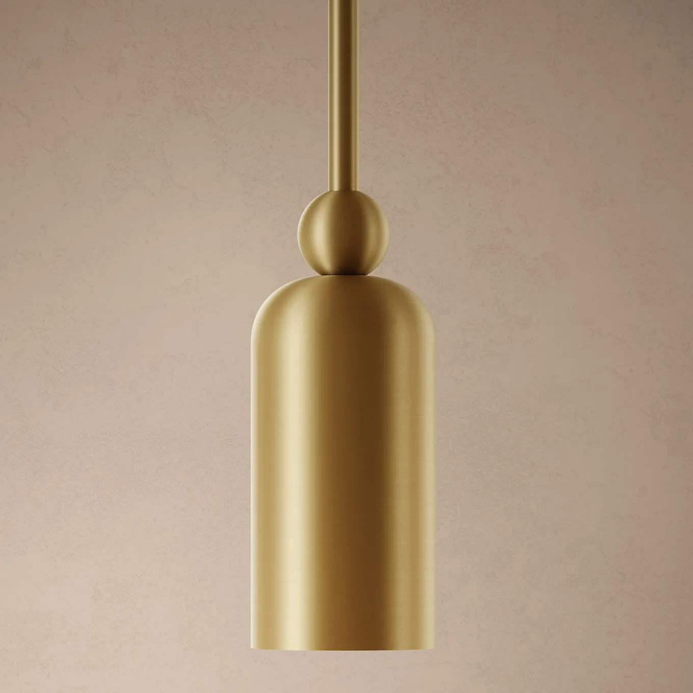 Madame Natural Brass Wall Lamp
