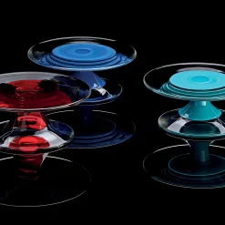 Madeleine Cake Stand Lapis Blue