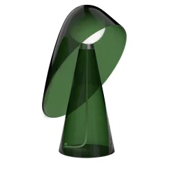Mademoiselle Green Glass Table Lamp by Quaglio Simonelli