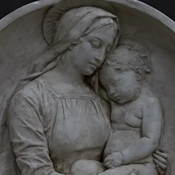 Madonna con Bambino Round Low Relief