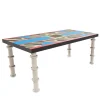 Madras Table by Nathalie Du Pasquier - Memphis Milano
