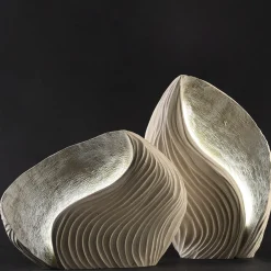 Madrepora Lecce Stone Horizontal Light Sculpture