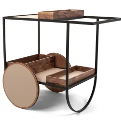 Magenta Serving Trolley