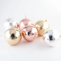 Magic Pink Christmas Ball Ornament - Set of 2