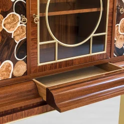 Mahogany And Bunga Wood Cabinet