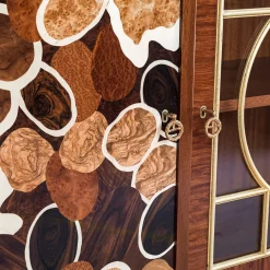 Mahogany And Bunga Wood Cabinet