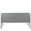 Maia Gray Metal Sideboard