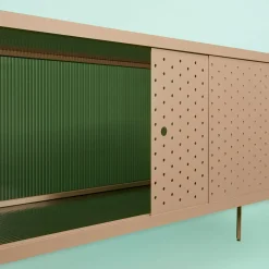 Maia Sand Metal Sideboard