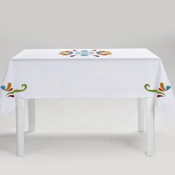 Maiolica Rectangular Polychrome Tablecloth