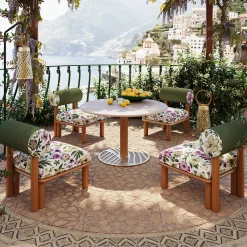 Maitha Julia Outdoor Lounge Chair by Lorenza Bozzoli