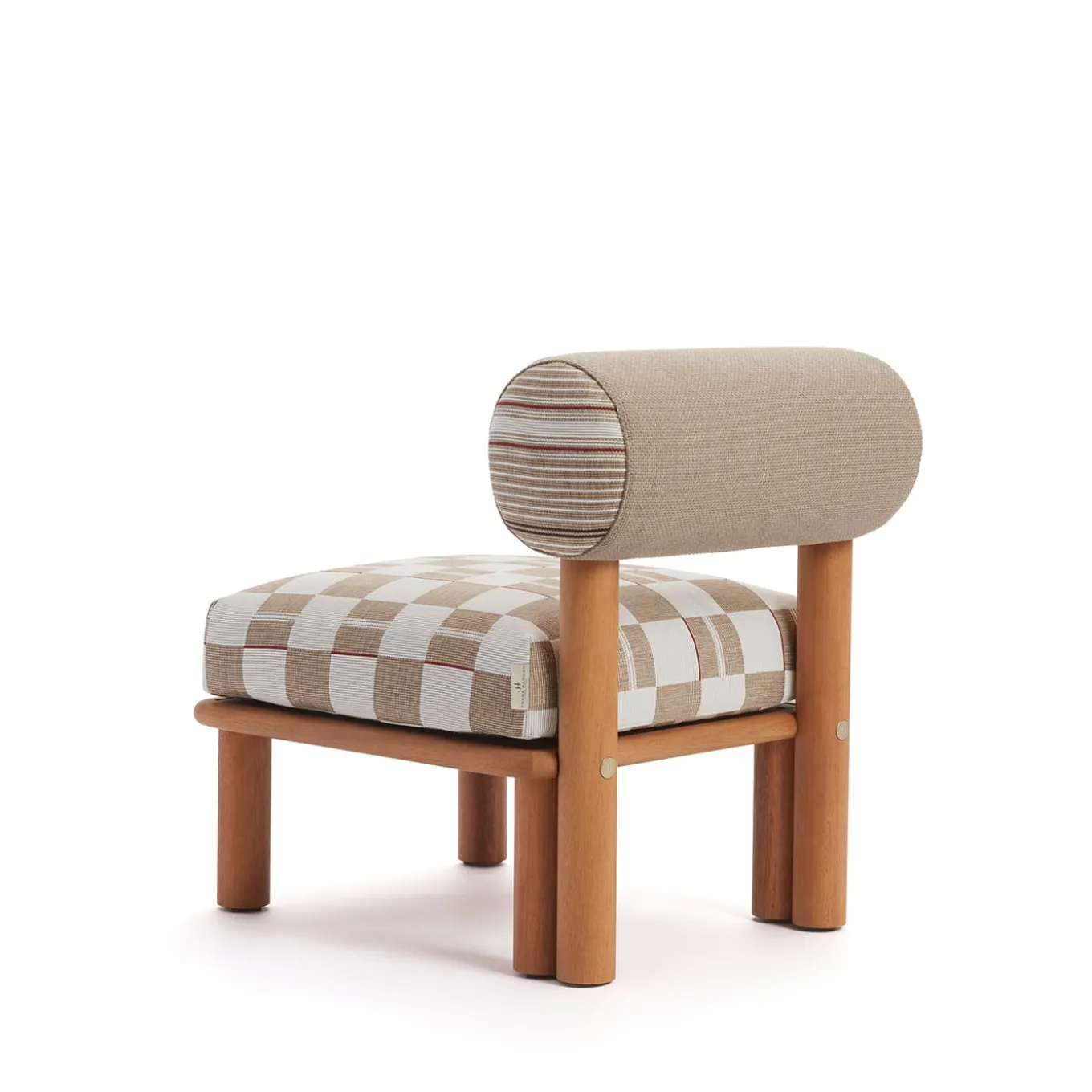 Maitha White Lounge Chair