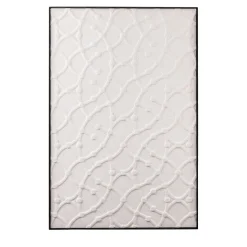 Makramè A White Fenice Stone Decorative Panel