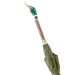 Mallard Handle Green Umbrella