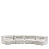 Mambo White Modular Sofa by Lorenza Bozzoli