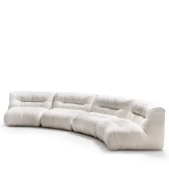 Mambo White Modular Sofa by Lorenza Bozzoli