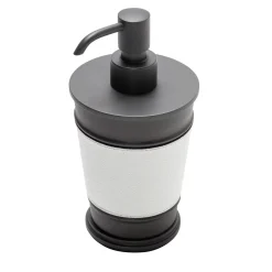 Manhattan Black & White Soap Dispenser