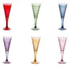 Manhattan Set of 6 Champagne Flutes