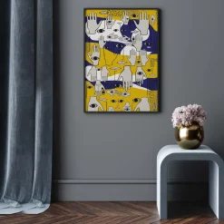 Mani B Print On Viscose - Limited Edition of 15 Pieces