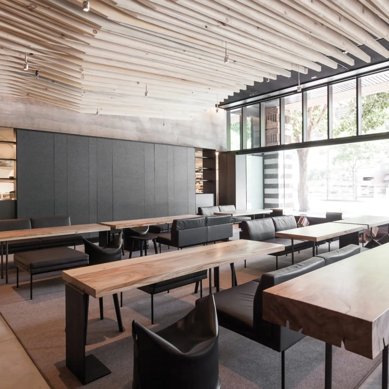 Mao Dark Brown Leather Pouf by Viola Tonucci