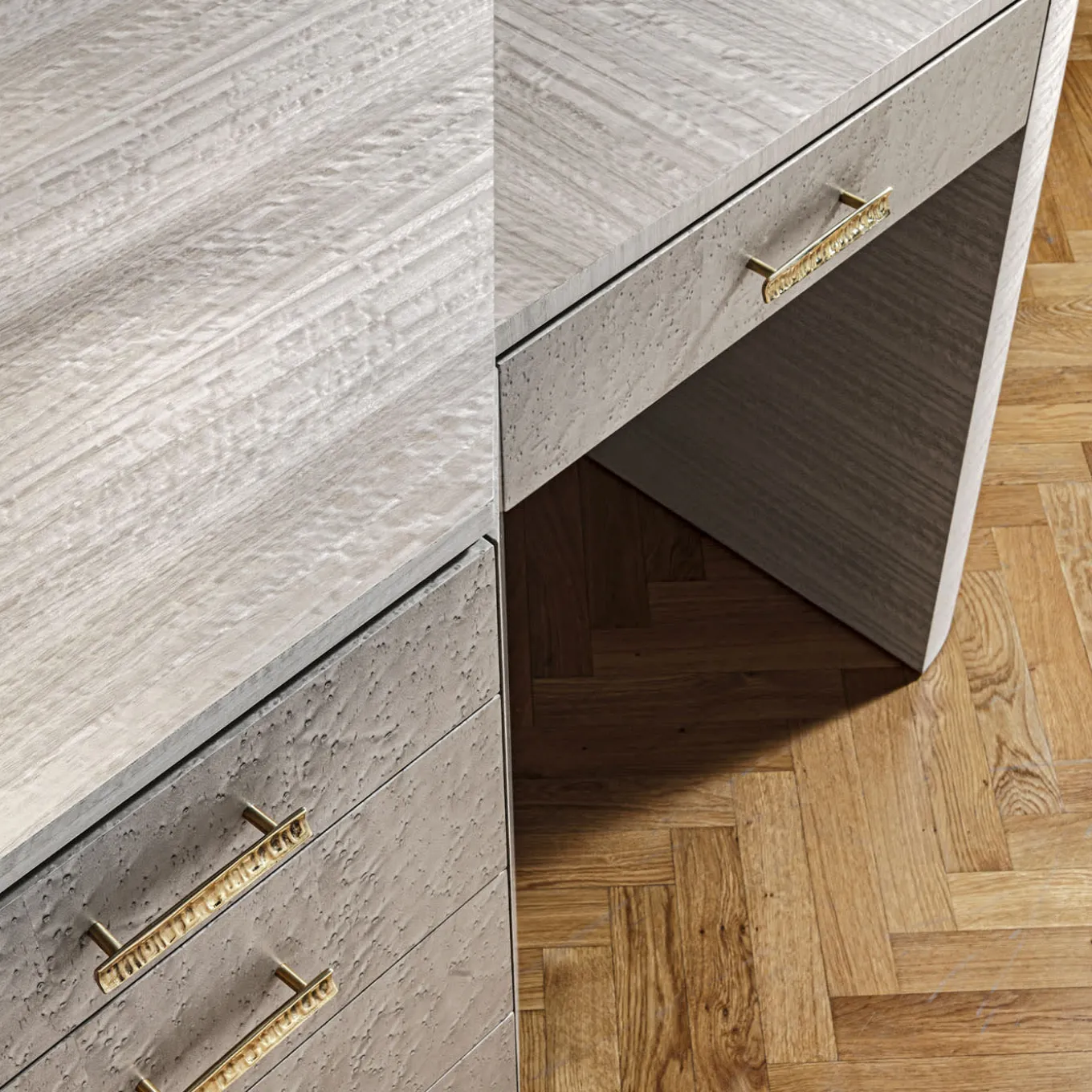 Maple And Eucalptus Chest Of Drawers