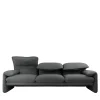 Maralunga 40 Maxi Grey Sofa