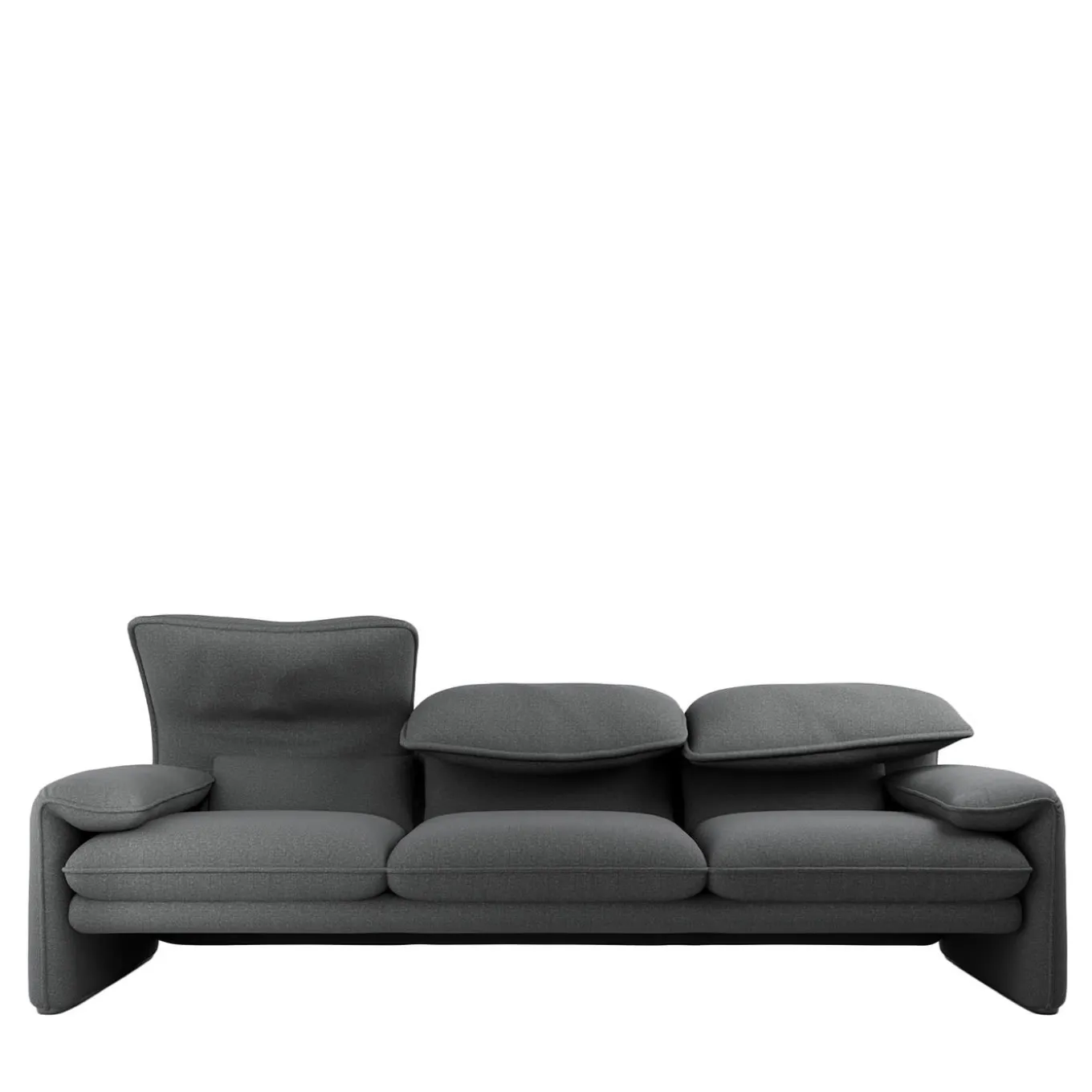 Maralunga 40 Maxi Grey Sofa