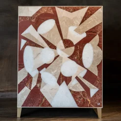 Marble Esplosione Low Pink Cabinet