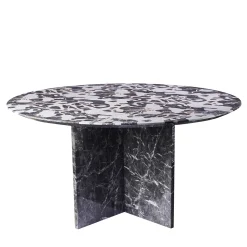 Marbling Black Table