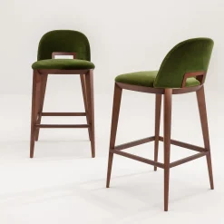 Margaret Green Stool by Cesare Arosio