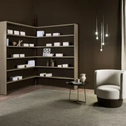 Margot Beige Leather Armchair