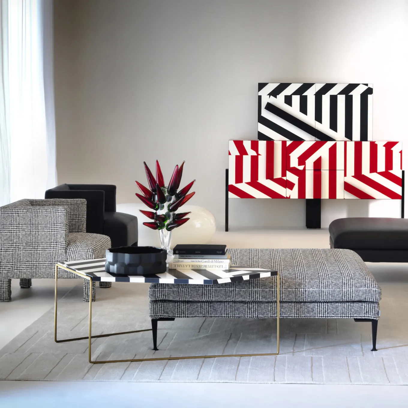 Maria Pia Polychrome Centerpiece by Borek Sipek