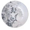 Marie Antoinette Black Dessert Plate