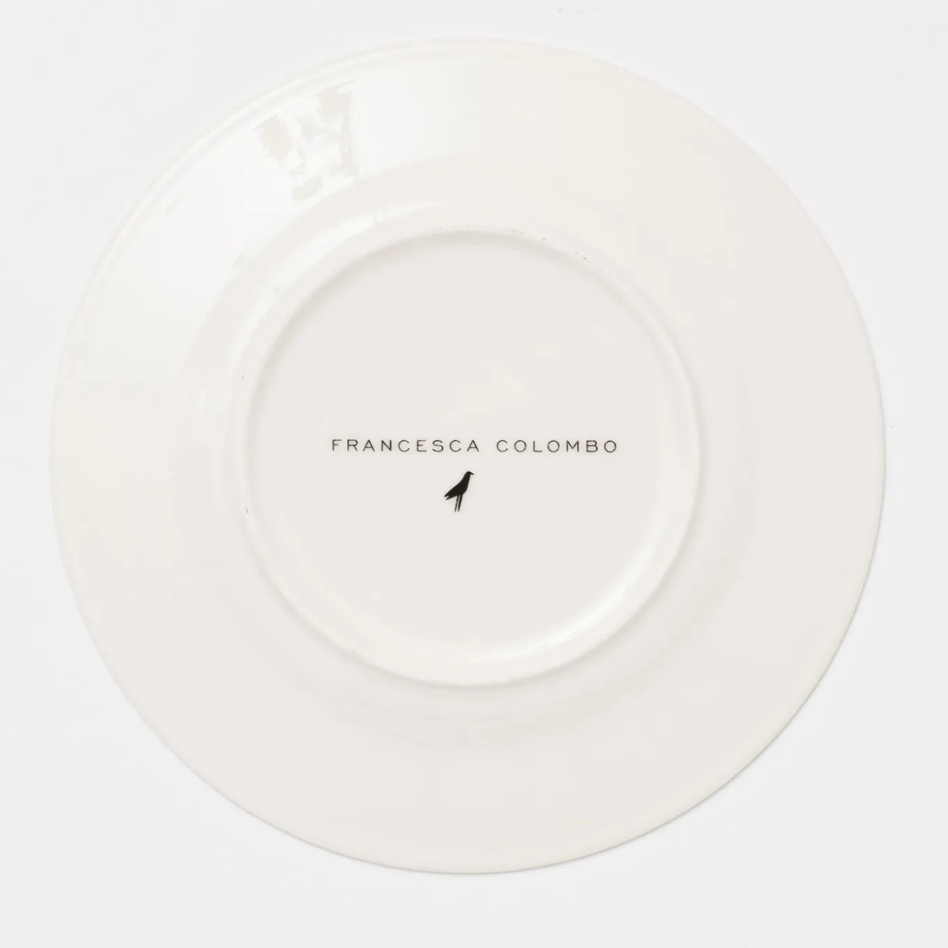 Marie Antoinette Black Dessert Plate