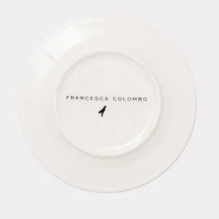 Marie Antoinette Green and Blue Set of 2 Bread Plates