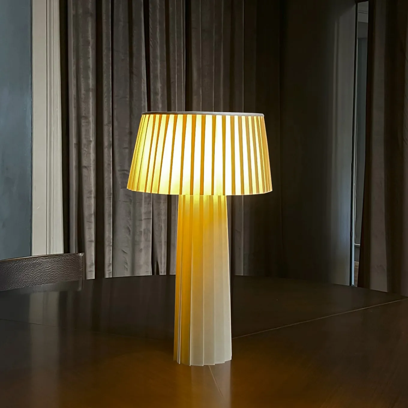 Marigold Ivory Parchment Paper Table Lamp