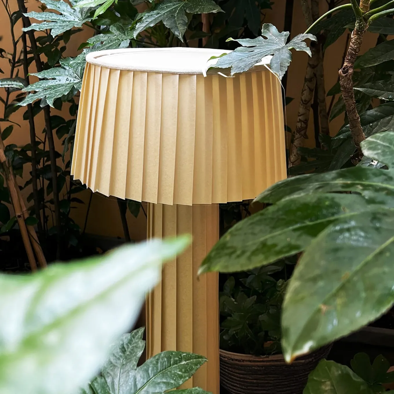 Marigold Ivory Parchment Paper Table Lamp