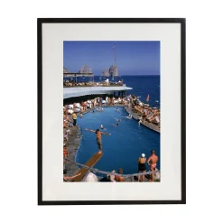 Marina Piccola Framed Print by Slim Aarons
