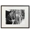 Mario Lanza And John Forsythe Framed Print by Keystone
