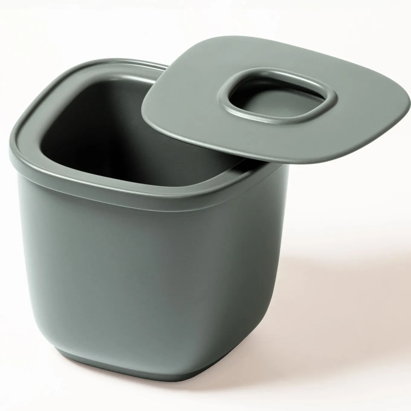 Maris Green Cast Aluminium Lidded Ice Bucket by Kelly Wearstler