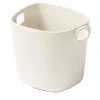 Maris White Cast Aluminium Champagne Bucket for One Bottle by Kelly Wearstler