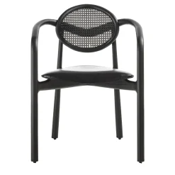 Marlena Black Chair With Arms by Studio Nove.3
